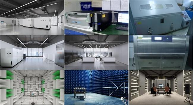 图说：三诺声谷实验室使用面积达10000平方米，涵盖60多间专业实验室，具备全链路研发验证能力。