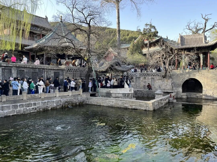 ▲晋祠难老泉（资料图）