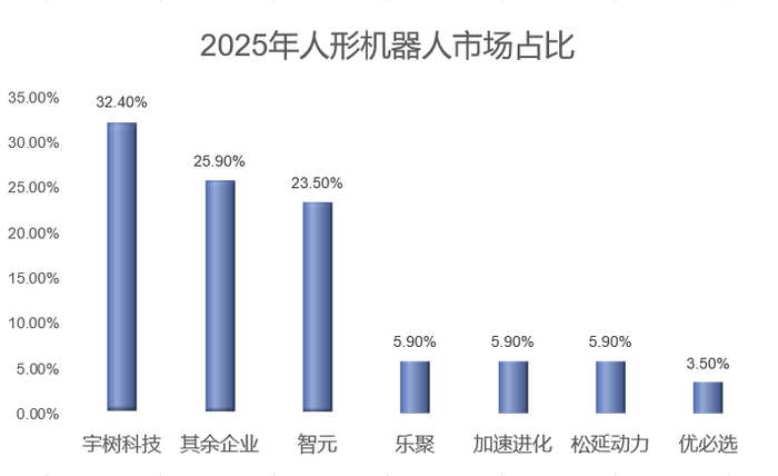 数据来源：《2025年人形机器人市场研究报告》 制图：青龙 
