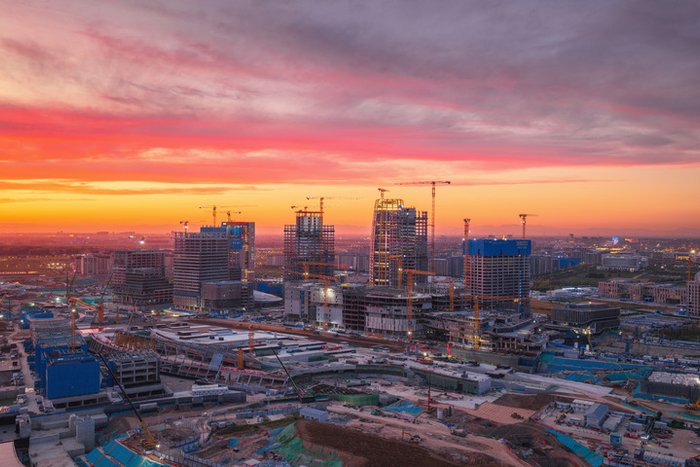 雄安新区启动区（2025年9月17日摄，无人机照片）。新华社发