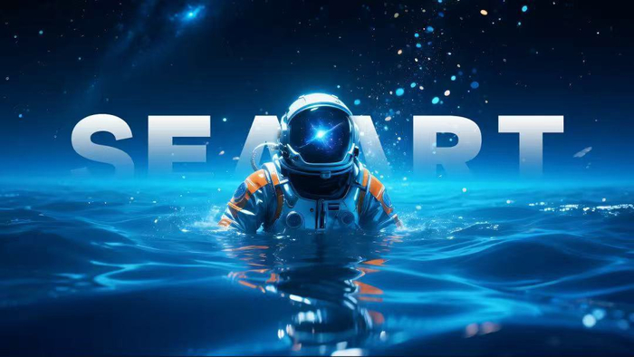 海艺SeaArt平台。受访者供图