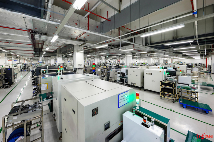 ▲开发科技公司生产线