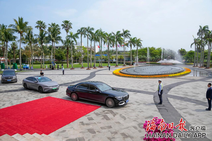 3月21日，博鳌亚洲论坛2026年年会开幕前最后一次全要素综合演练现场。海南日报全媒体记者 李天平 摄