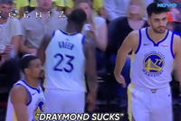 追梦反嘲老鹰球迷：你们是什么冠军？ABA？我分一个给你们吧！