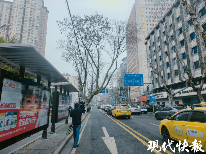 莫愁路公交专用道