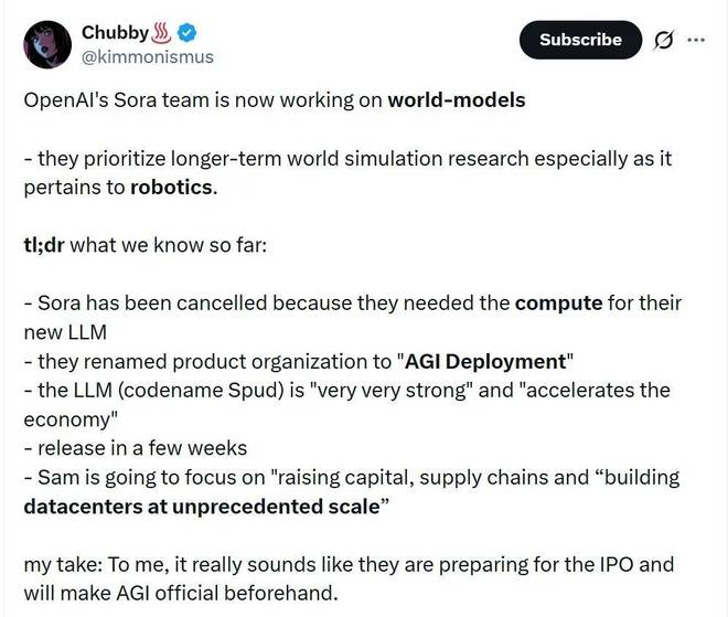 来源：https://x.com/kimmonismus/status/2036549192592531960