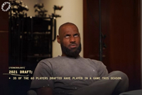 只剩35人！詹姆斯：里夫斯同届被选中的人 肯定很多都不在联盟了