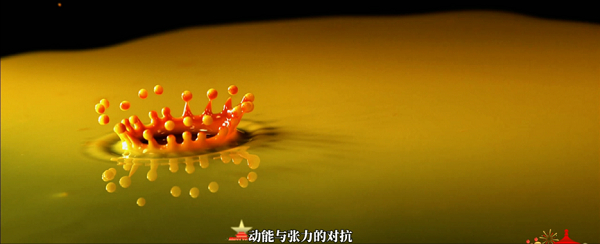 图11 彩色牛奶皇冠-使用5120×4096 @1,000fps G2110_Pro拍摄