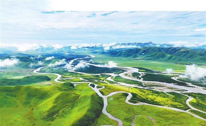 阿万仓湿地 罗主索巴