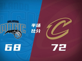 半场战报-骑士72-68领先魔术 哈登22分 米切尔16分 班凯罗21分