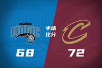 半场战报-骑士72-68领先魔术 哈登22分 米切尔16分 班凯罗21分