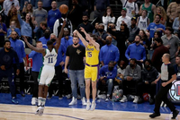 里夫斯谈21年绝杀独行侠：接球前 我敢用全部身家赌自己接不到球