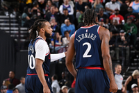 小卡或战老东家！ESPN明日胜率预测：快船为62.3% 猛龙37.7%