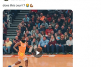 球迷此前：哈登本季还能扣吗？哈登晒今日赛季首扣：这球算不算？