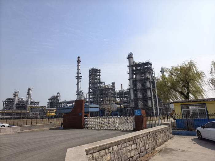 炼油装置 图片来源：每经记者 彭斐 摄