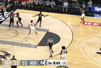 G联赛的约老师！杨瀚森弧顶发牌+inside out 连送助攻盘活全队