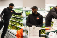 心系DC！奇才官方晒出沃尔在食品救济站做义工&球迷见面会的照片