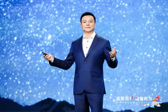 图：华为中国政企业务总裁吴辉