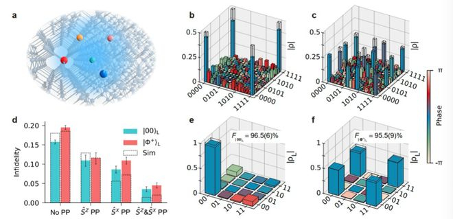 图丨容错制备的逻辑态（来源：Nature Nanotechnology）
