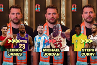 东契奇列足坛NBA球星对标：梅西是乔丹C罗是詹姆斯维尼修斯是库里