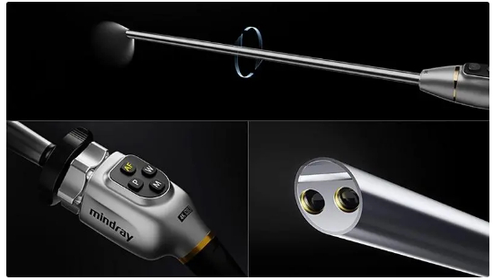 迈瑞与ADI携手合作，研发出图中这款硬管内窥镜。