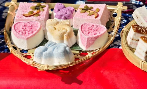 鹤庆米糕 记者 李丽 摄