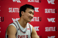 直播吧：淡厚然通过体测后将代表山西征战CBA 在NCAA场均5.8分