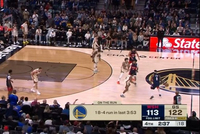 收割！勇士攻防两端压制奇才 轰出18-4攻击波获得9分优势