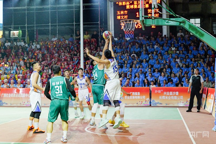 比赛现场（央广网记者  梁瑜琳  摄）