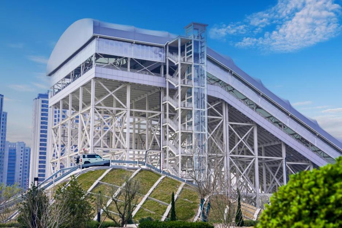 比亚迪郑州赛车场—室内沙坡