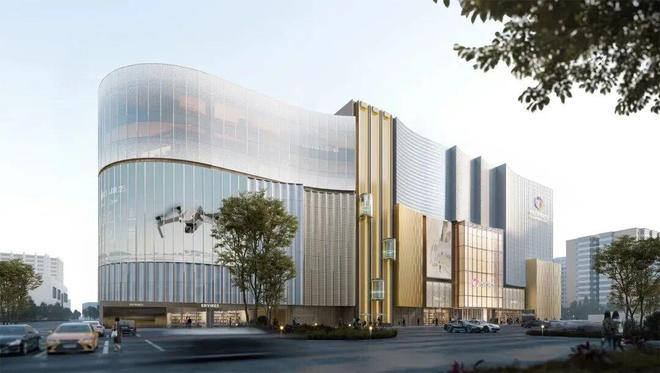 外立面焕新后效果图 图片来源：小红书@北京世纪金源购物中心 截图