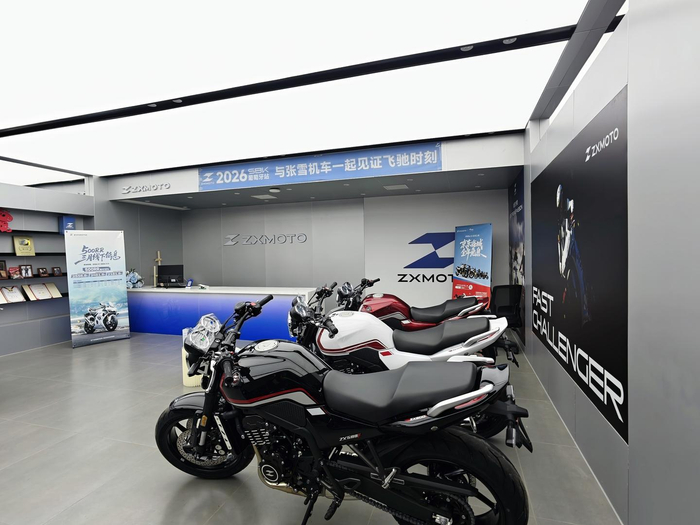 ▲2026年3月30日，重庆，张雪机车专卖店 图据视觉中国