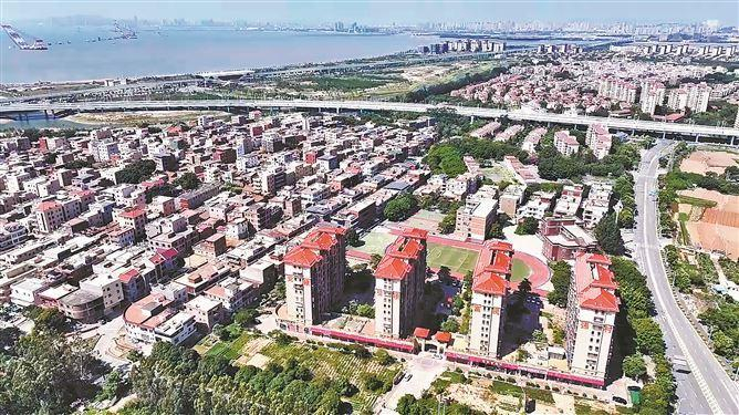 翔安区在双沪社区集体建设用地上集约建设“四统房”。（供图/翔安大嶝街道）