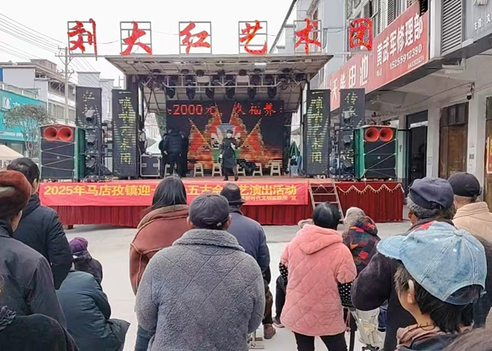 亳州市利辛县马店孜镇通过文艺演出倡导文明婚俗