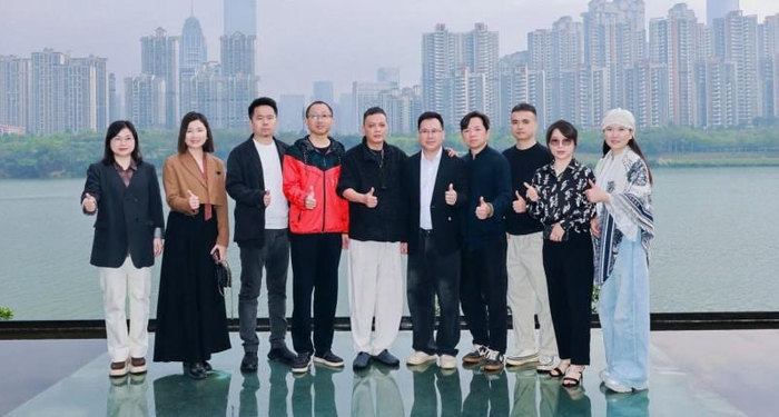 ▲广西环境艺术设计行业协会核心成员合影