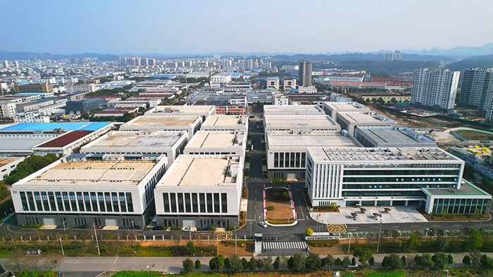 航拍徽州经开区。徽州区委宣传部供图