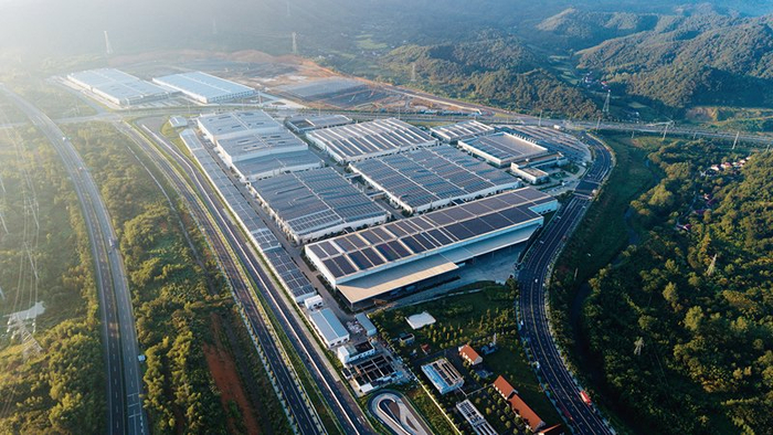 宁国市中德制造小镇全景航拍图 秦志鹏 摄