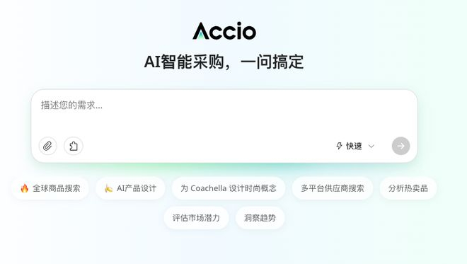 图片来源：Accio.com