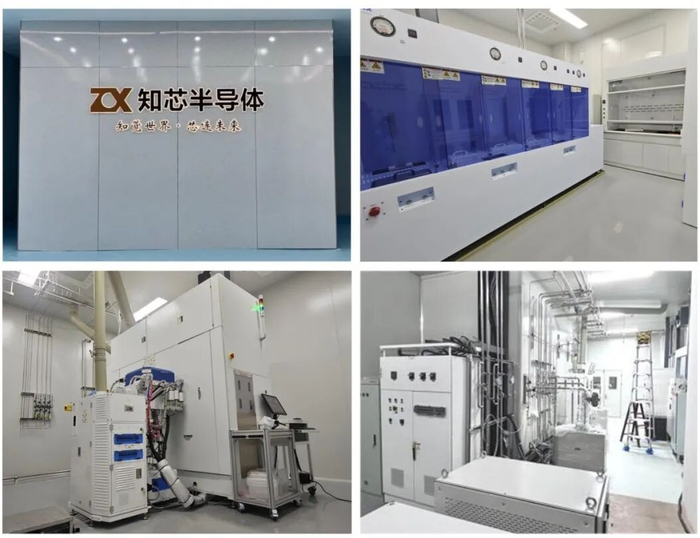 硅锗专用流片线。受访者供图 