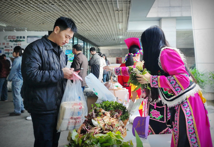 “熊猫走天下·生态进万家”共享平武野菜季活动。（平武县委宣传部供图）