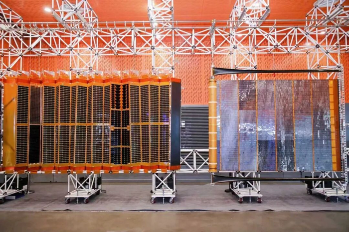 柔性太阳翼。受访者供图