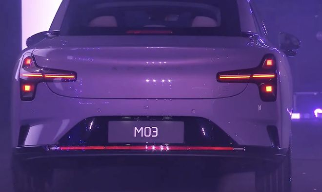 ▲小鹏2026款MONA M03车尾