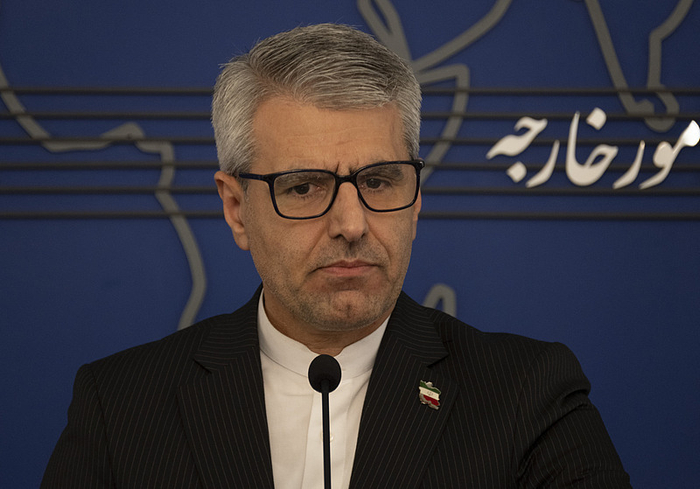 △伊朗外交部发言人巴加埃（资料图）
