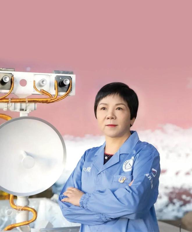 三十余载，张玉花将青春岁月奉献给了载人航天、探月工程、火星探测三大国家重大工程。受访者供图