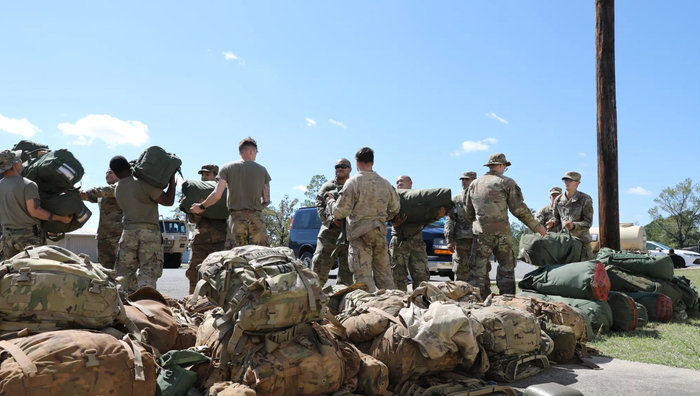 ▲近期，美国军人被大量派往中东