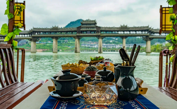 ▲濯水景区。图源：黔江文旅