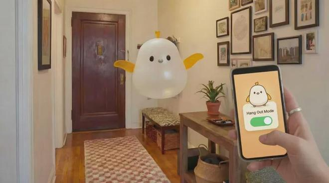 会飞行的机器宠物BOOBOO 图源：Skyris AI