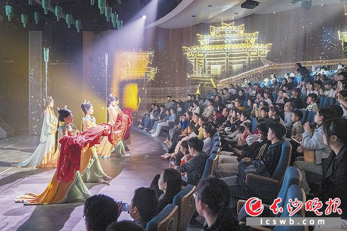 《寻长沙》剧场。 长沙晚报全媒体记者 周数邑 摄