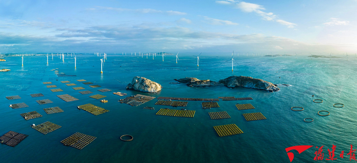 南日岛海域鲍鱼养殖区（资料图片）。 图源：福建日报记者 林熙 摄