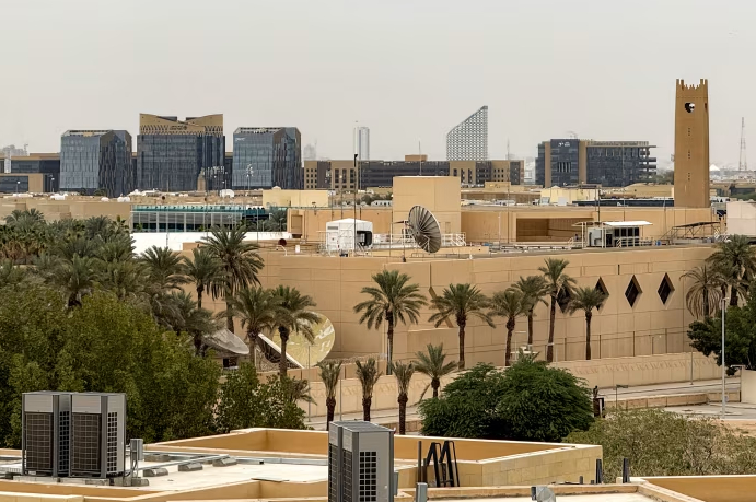 △美国驻沙特大使馆（资料图）